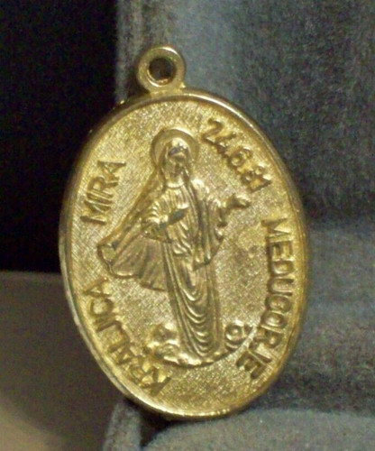 Medaglia vintage maria regina - vintage,