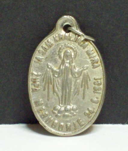 Medaglia maria regina della - maria,